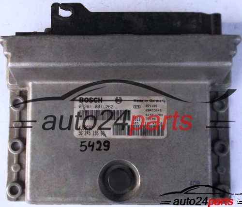 MOTORSTEUERGERÄT ECU STEUERGERÄT CITROEN XANTIA PEUGEOT 406 1.9TD 9624519580 BOSCH 0281001262 XUDBC02 28RTD845