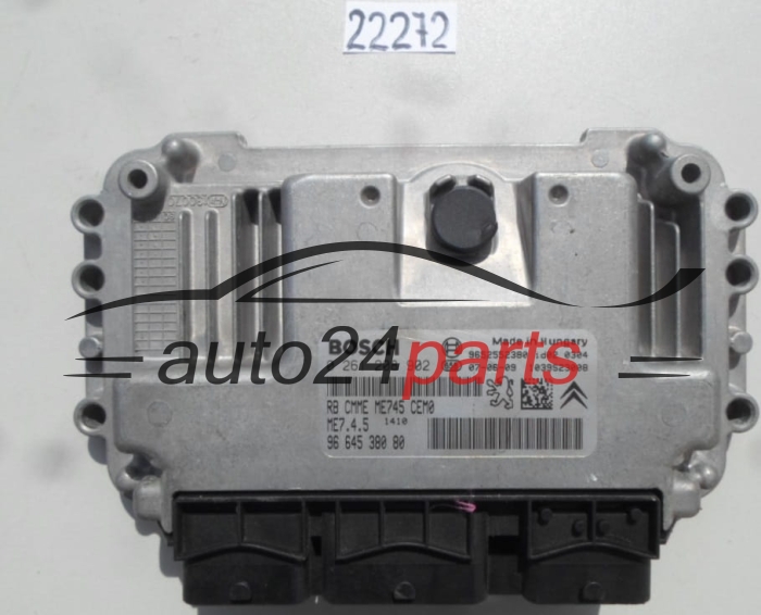 Μονάδα Ελέγχου Κινητήρα CITROEN PEUGEOT BOSCH 0 261 208 902, 0261208902, 96 645 380 80, 9664538080