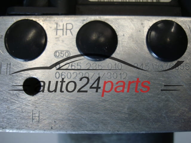ABS POMPA I STEROWNIK BMW BOSCH 0 265 236 010, 0265236010, 34516768550-01, 3451676855001, 0265950411