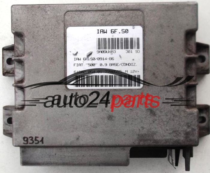IAW6FS0 6160205401 7780555 CENTRALINA DO MOTORE FIAT