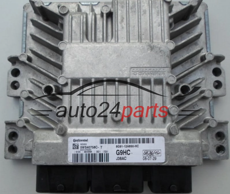 Μονάδα Ελέγχου Κινητήρα FORD GALAXY 2.0 TDCI Continental 5WS40758CT, FoMoCo  8G9112A650HC, SID206, G9HC 