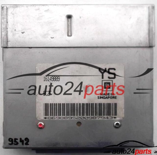 ECU CENTRALITA DE MOTOR OPEL ASTRA 1.4, 16149889 YS, 16149889YS, BCZF 