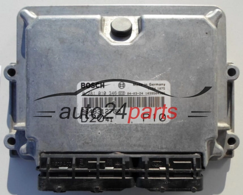 Μονάδα Ελέγχου Κινητήρα  CITROEN JUMPER PEUGEOT BOXER 2.0 HDI BOSCH 0 281 010 346,  9648312780