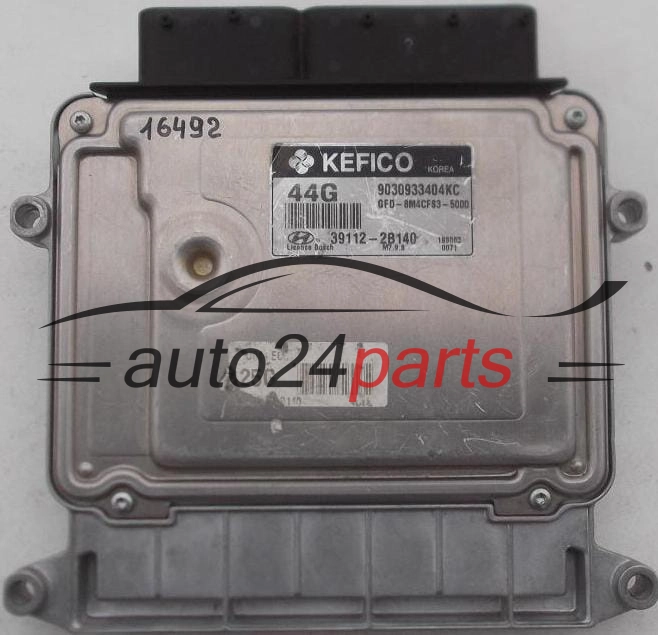 ECU CENTRALITA DE MOTOR HYUNDAI KIA 39112-2B140, 391122B140, 9030933404KC
