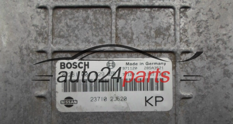 Μονάδα Ελέγχου Κινητήρα NISSAN PRIMERA 2.0 TDI BOSCH  0281001629, 237102J620