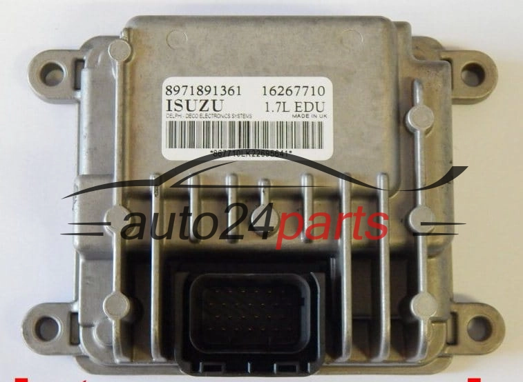 ECU Centralita EDU de bomba de inyección OPEL 1.7 DTI ISUZU 8971891361, Delphi Delco 16267710