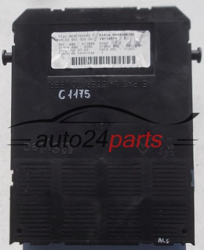 Mονάδα ελέγχου άνεσης BSI CITROEN PEUGEOT VALEO 9636760580 F