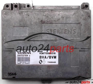 ECU ENGINE CONTROLLER RENAULT LAGUNA 2.0 SIEMENS S101727104 B, S101727104B, HOM7700860316, 7700864485