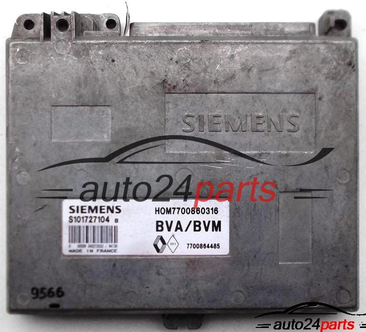 ECU ENGINE CONTROLLER RENAULT LAGUNA 2.0 8V, SIEMENS S101727104 B