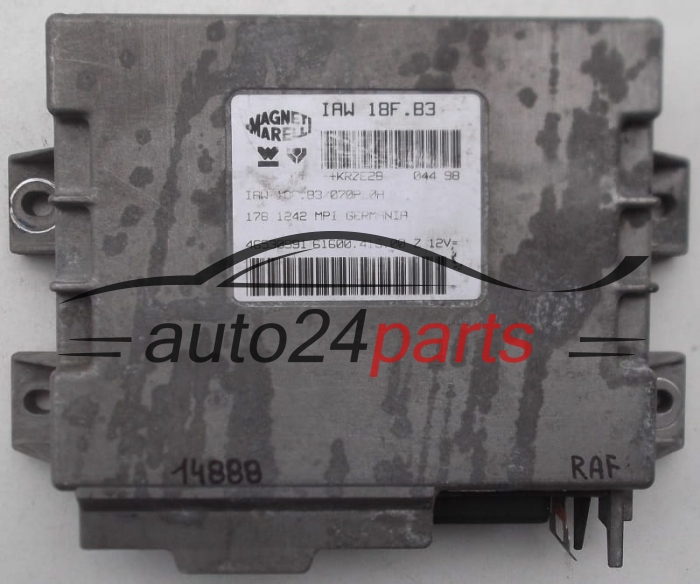 CENTRALINA MOTORE FIAT PALIO WEEKEND MAGNETI MARELLI IAW 18F.B3, IAW18FB3, 61600.416.00, 6160041600, 46530991