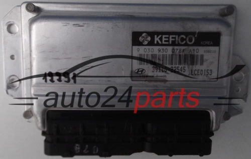 KOMPUTER STEROWNIK SILNIKA HYUNDAI ACCENT II 1.5, 9 030 930 078F, 9030930078F, 39110-22545, 3911022545 - 12291