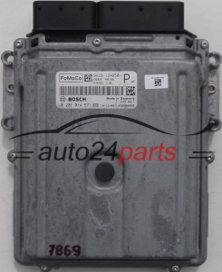 ECU ENGINE CONTROLLER JAGUAR XJ 351, LAND ROVER 3.0, BOSCH 0 281 014 671, BOSCH 0281014671, 9X2Q-12A650-P, 9X2Q12A650P
