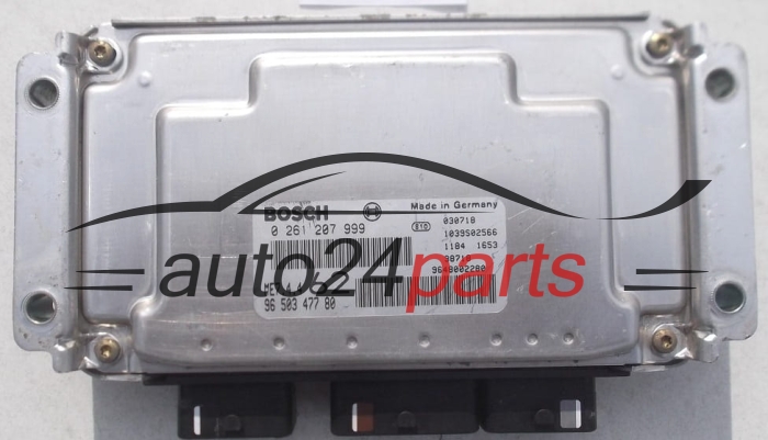 Μονάδα Ελέγχου Κινητήρα CITROEN C2 1.6 BOSCH 0 261 207 999, 0261207999, 96 503 477 80, 9650347780, 9648002280, ME7.4.4 62