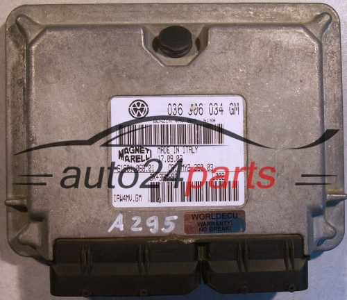ECU ENGINE CONTROLLER SEAT IBIZA 1.4 16V GRZ 036906034GM, IAW4MVGM