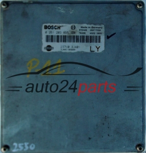 MOTORSTEUERGERÄT ECU STEUERGERÄT NISSAN PRIMERA 2.0 BOSCH 0261203855, 0 261 203 855, 237103J400 LY 23710-3J400, 237103J401 23710-3J401, 237103J403 23710-3J403
