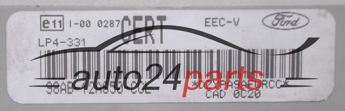 CENTRALINA MOTORE FORD FOCUS VISTEON 98AB-12A650-CGL