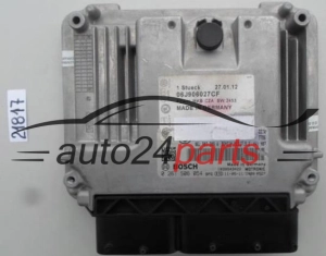 Μονάδα Ελέγχου Κινητήρα VW VOLKSWAGEN TIGUAN 2.0 TFSI BOSCH 0 261 S06 054, 0261S06054, 06J 906 027 R, 06J906027R, 06J 906 027 CF, 06J906027CF, MED17.5.2