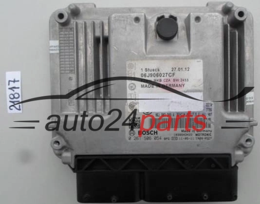 VOLKSWAGEN TIGUAN 2.0 TFSI BOSCH 0 261 S06 054, 0261S06054, 06J 906 027 R, 06J906027R, 06J 906 027 CF, 06J906027CF, MED17.5.2