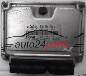 CALCULATEUR MOTEUR VW VOLKSWAGEN GOLF BORA 1.9 TDI AJM 038906019CJ, 038 906 019 CJ, BOSCH 0 281 010 302, 0281010302, EDC15P+ 1086, 28SA4557 