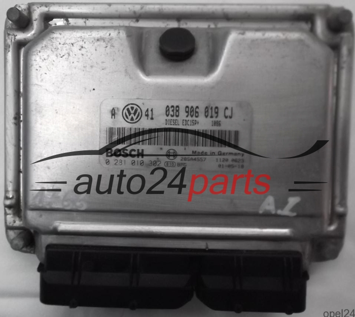calculateur moteur pour vw volkswagen golf, bora 1.9 tdi