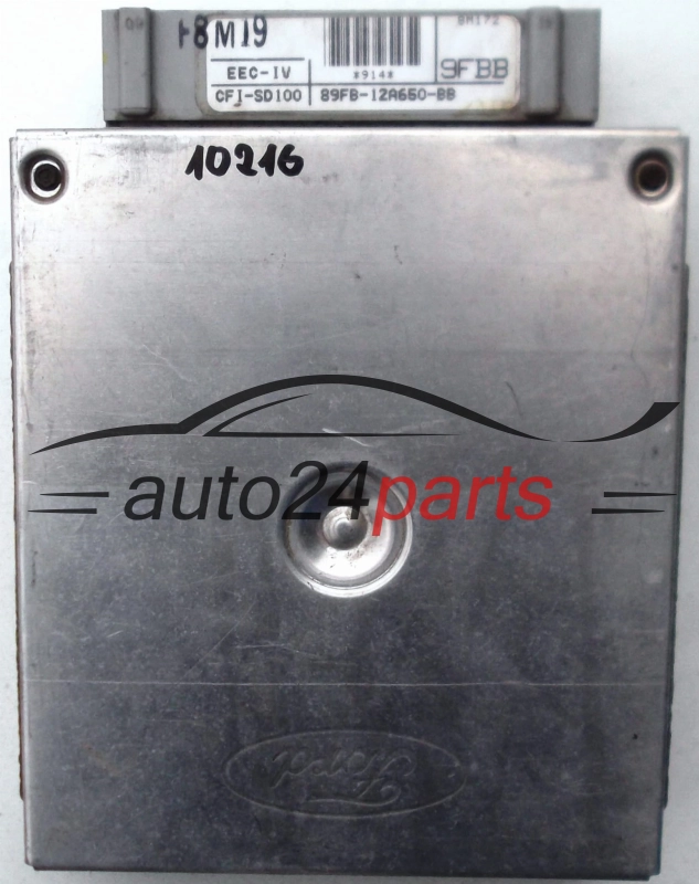 CENTRALINA MOTORE FORD FIESTA 1.1, VISTEON 89FB-12A650-BB