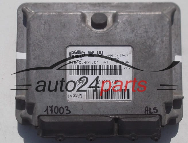 Μονάδα Ελέγχου Κινητήρα VOLKSWAGEN LUPO 1.4 AFK MAGNETI MARELLI IAW 4CV.VL
