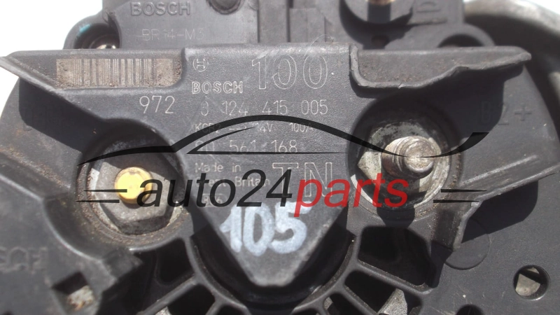 Lichtmaschine OPEL ASTRA VECTRA ZAFIRA Y20DTH BOSCH  0124415005, 90561168TN