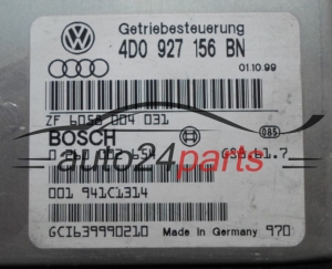 Getriebesteuergerät Steuergerät Automatik Getriebe  AUDI S8 D2 BOSCH 0260002654, 4D0927156BN 