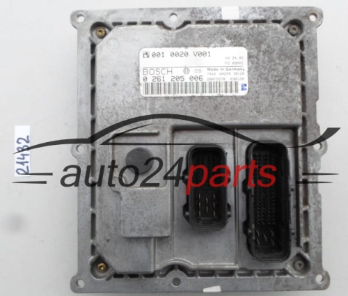 KOMPUTER STEROWNIK SILNIKA SMART FORTWO BOSCH 0 261 205 006, 0261205006, 001 0020 V001, 0010020V001 