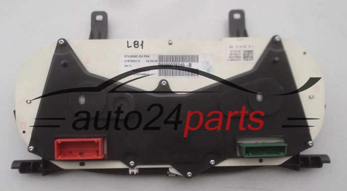 RENAULT MASTER JOHNSON CONTROLS 21674021-9, 216740219, 21672488-0, 216724880, P8200276249 B, P8200276249B
