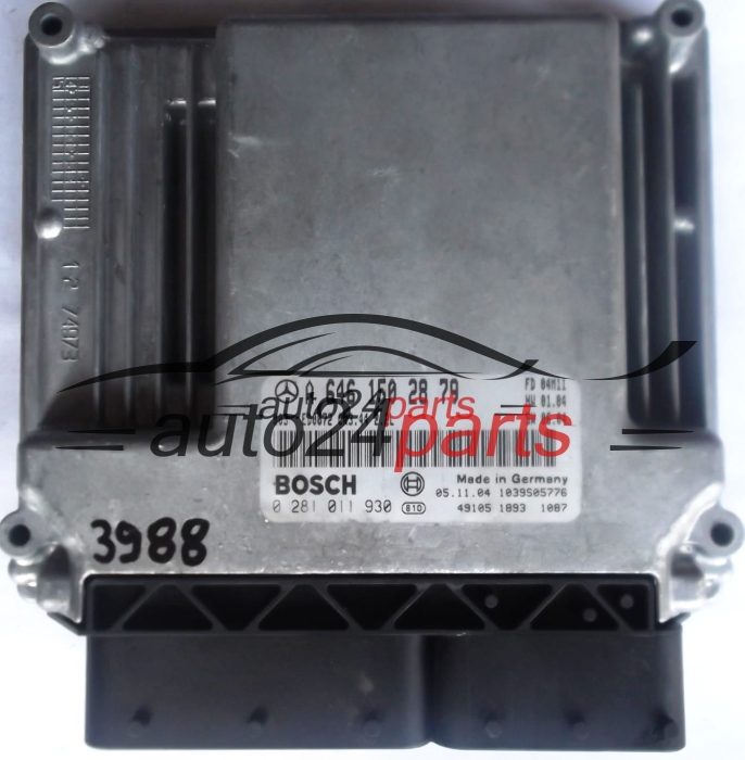 MERCEDES W203 200 CDI BOSCH 0281011930, 0 281 011 930, A6461502879, A 646 150 28 79, 6461502879, Q02 ED0072 CR3.44 1039S05776