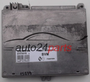 KOMPUTER STEROWNIK SILNIKA RENAULT CLIO SIEMENS S111730115 A, S111730115A, 7700860340, 7700873359 - 7123, 15279