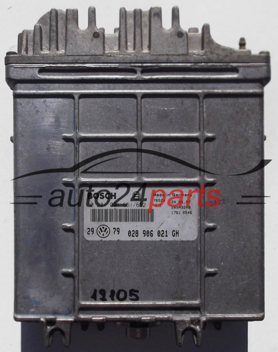 VW VOLKSWAGEN GOLF III 1.9 TDI, BOSCH 0 281 001 651/652, 0281001651652, 028 906 021 GH, 028906021GH