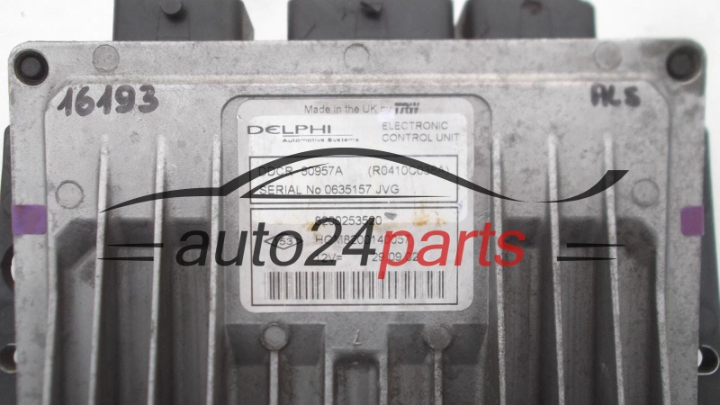 Μονάδα Ελέγχου Κινητήρα RENAULT KANGOO 1.5 DCI 8200253520, R0410C038A, HOM8200140057