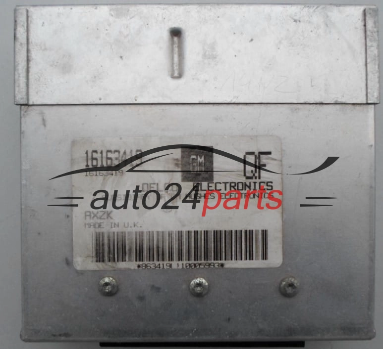 CENTRALINA MOTORE OPEL CORSA ASTRA DELCO 16163419 AXZK QF