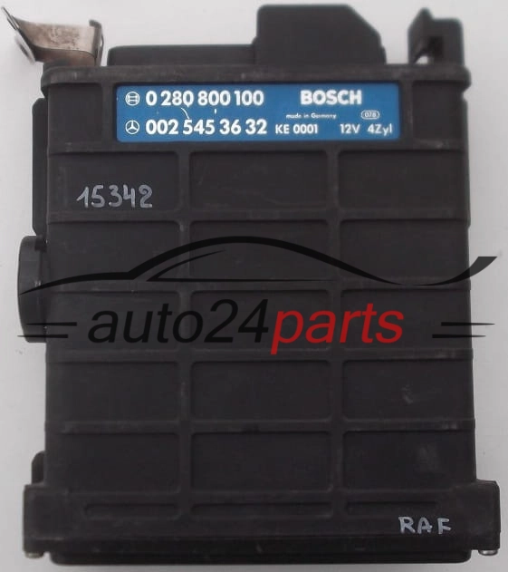 0025453632, 002 545 36 32, BOSCH 0280800100, 0 280 800 100
