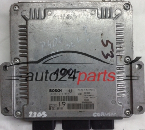 CALCULATEUR MOTEUR PEUGEOT 406 2.0 HDI BOSCH 0281011517 9652184080 9646850580 EDC15C2 19 1039S04291 