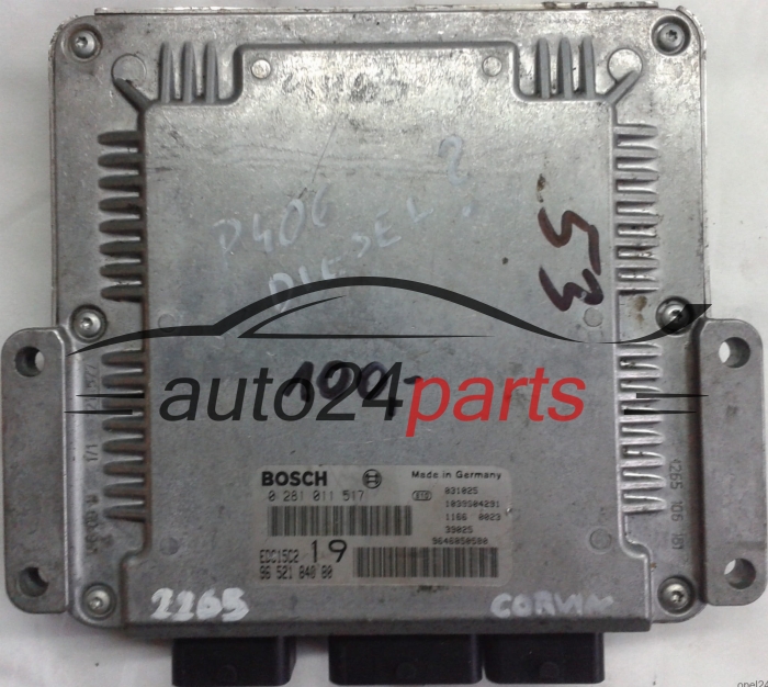 calculateur moteur pour peugeot 406 2.0 hdi