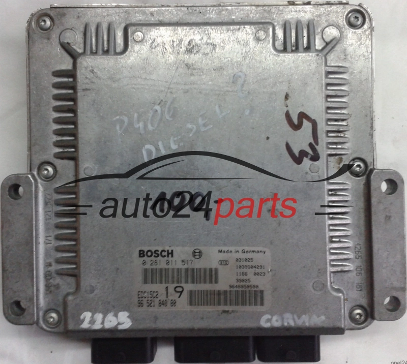 calculateur moteur pour peugeot 406 2.0 hdi