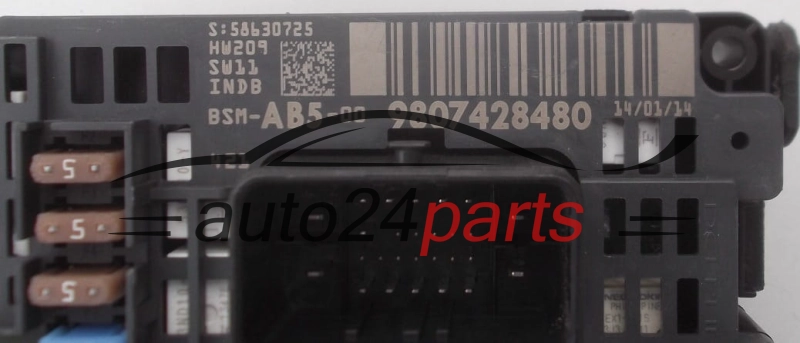 Μονάδα ελέγχου άνεσης  BSM CITROEN PEUGEOT DELPHI 9807428480