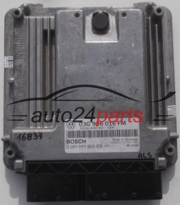 Μονάδα Ελέγχου Κινητήρα VOLKSWAGEN GOLF JETTA 2.0 TDI BOSCH 0 281 011 903, 0281011903, 03G 906 016 FM, 03G906016FM
