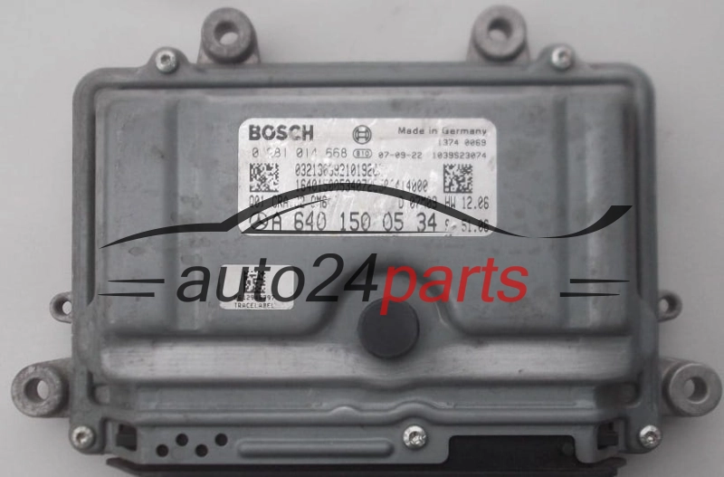 ECU CENTRALITA DE MOTOR  MERCEDES W169 1.8 CDI BOSCH 0 281 014 668,  A 640 150 05 34