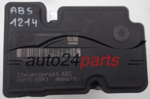 ABS OPEL ASTRA H ZAFIRA B GM 13 157 576 HA, 13157576HA, 13157576, ATE 10.0207-0024.4, 10020700244, 10.0970-0509.3, 10097005093