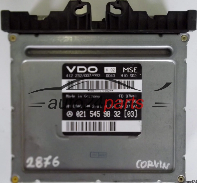 calculateur moteur pour mercedes w210 e-klass e200
