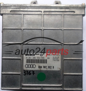 MOTORSTEUERGERÄT ECU STEUERGERAT AUDI A4 1.6 8D0907557B, 8D0 907 557 B, BOSCH 0261203554/555, 0 261 203 554, 0 261 203 555