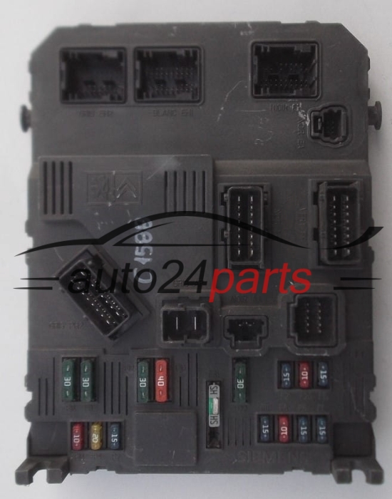 Centralina de comando do sistema confort  CITROEN PEUGEOT SIEMENS S118085210D, 9645747480