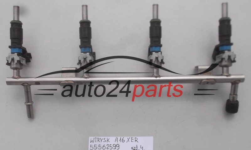 WTRYSK WTRYSKIWACZ PALIWA BENZYNA 1.6 A16XER OPEL ASTRA J, MERIVA, ZAFIRA, 2009-, 55562599, A259803633