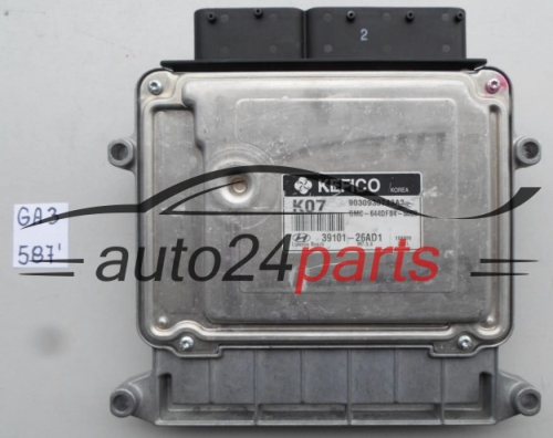 ECU ENGINE CONTROLLER HYUNDAI ACCENT 39101-26AD1, 3910126AD1, 9030930743A3