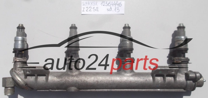 LISTWA WTRYSKOWA PALIWA BENZYNA OPEL VECTRA C SIGNUM Z22SE GM  12564446 