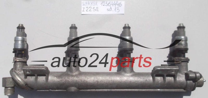 LISTWA WTRYSKOWA PALIWA BENZYNA OPEL VECTRA C SIGNUM Z22SE GM  12564446 